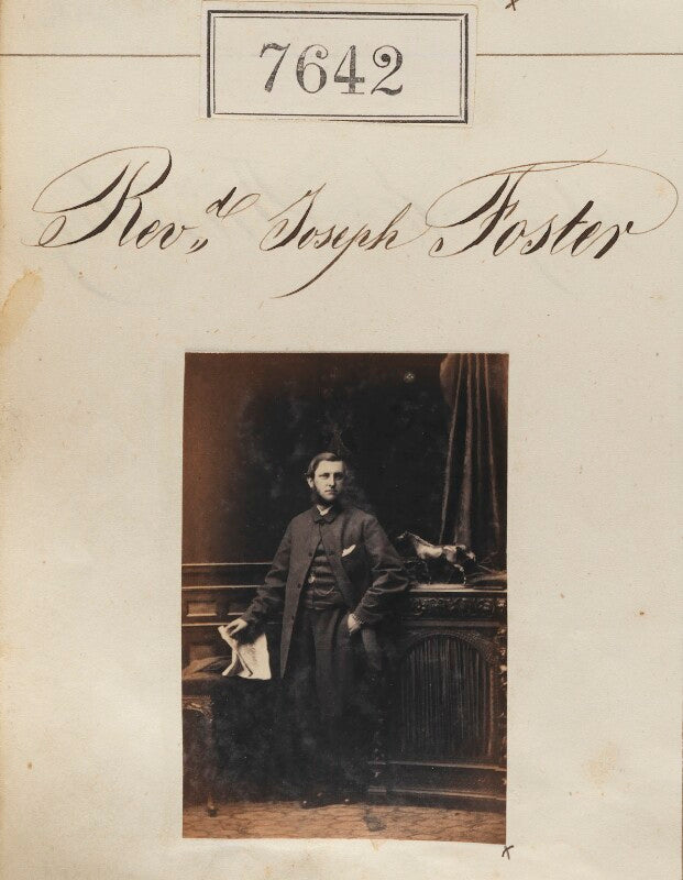 Reverend joseph foster npg ax57481
