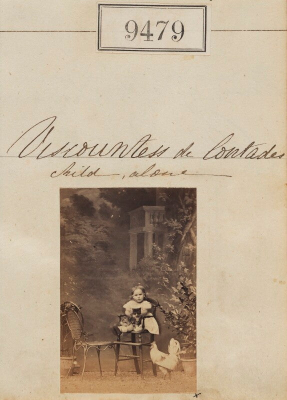 Child of viscountess de contades npg ax59286