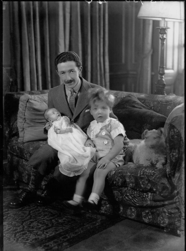 Lord glentoran with his son and daughter npg x37412