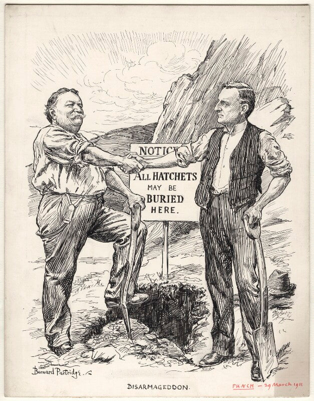 Disarmageddon (william howard taft; edward grey, 1st viscount grey of fallodon) npg d9777