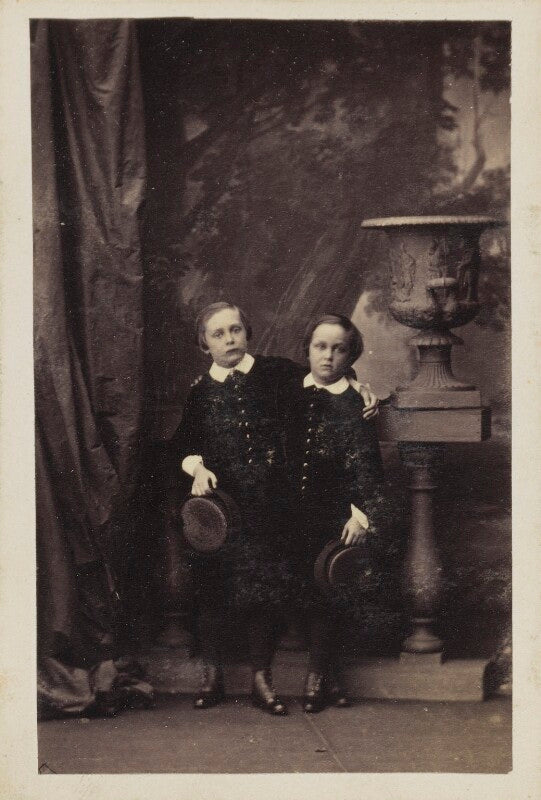 Sidney herbert, 14th earl of pembroke, 11th earl of montgomery; hon. william reginald herbert npg ax9716