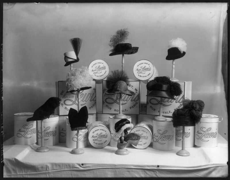 'hats and boxes' (maison lewis) npg x104199