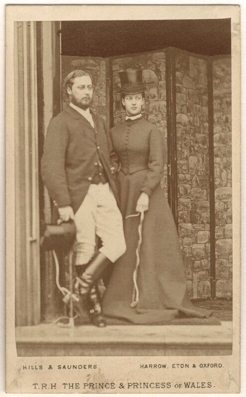 King edward vii; queen alexandra npg ax24155