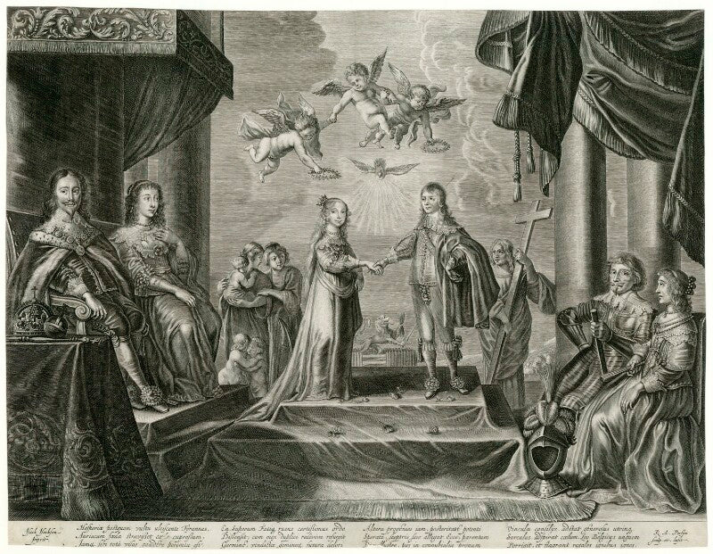 The betrothal of the princess mary to william, prince of orange npg d26430