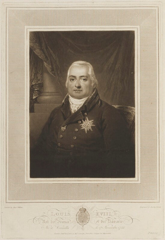 Louis xviii, king of france npg d15650