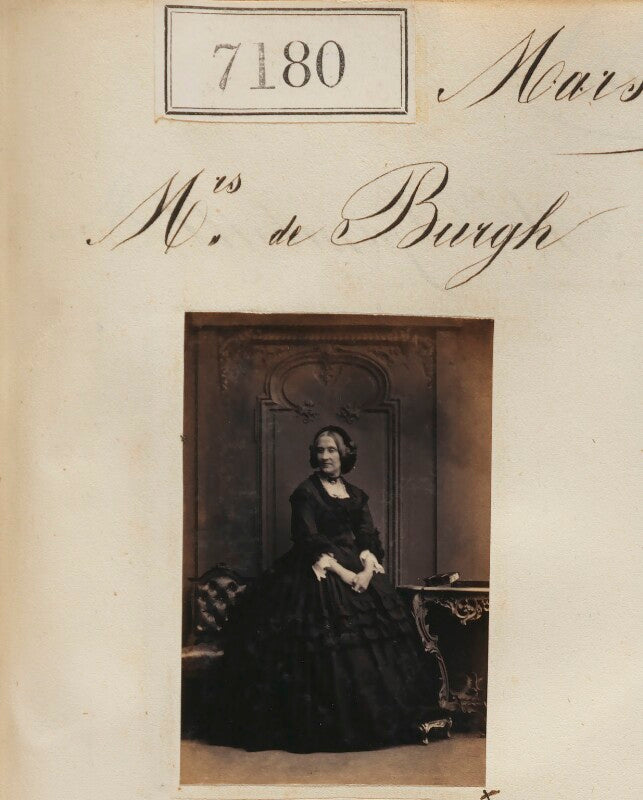 Mrs de burgh npg ax57096