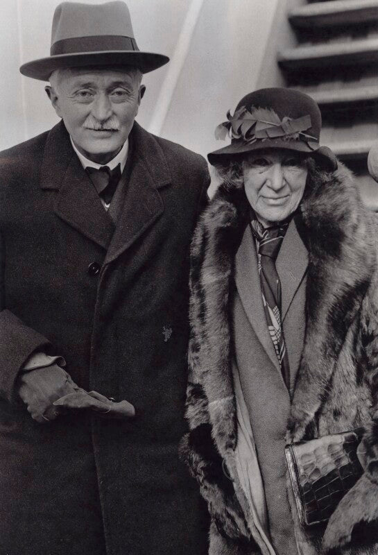 John masefield; constance masefield (née la cherois crommelin) npg x194293