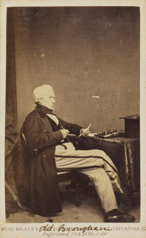 Henry brougham, 1st baron brougham and vaux npg ax9903