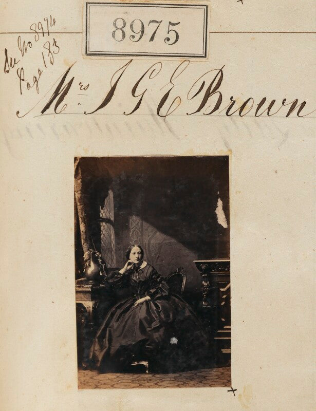 Mrs j.g.e. brown npg ax58797