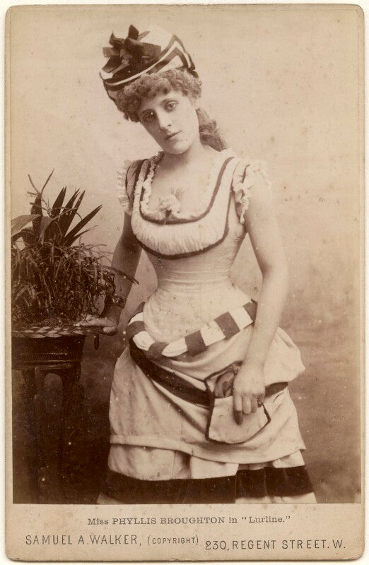 Phyllis broughton as onduletta in 'lurline' npg x197255