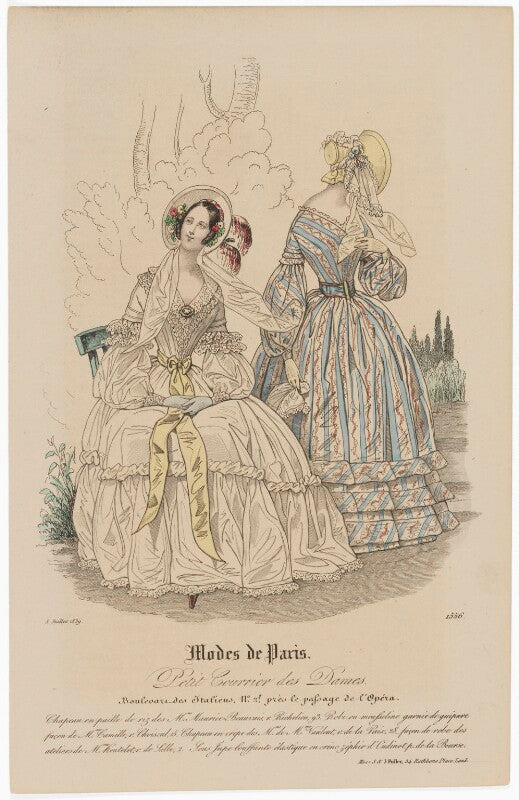 'modes de paris', 5 july 1839 npg d47807