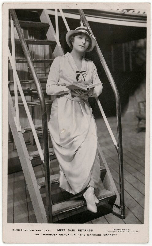 Sári petráss as 'mariposa gilroy' in 'the marriage market' npg x201177