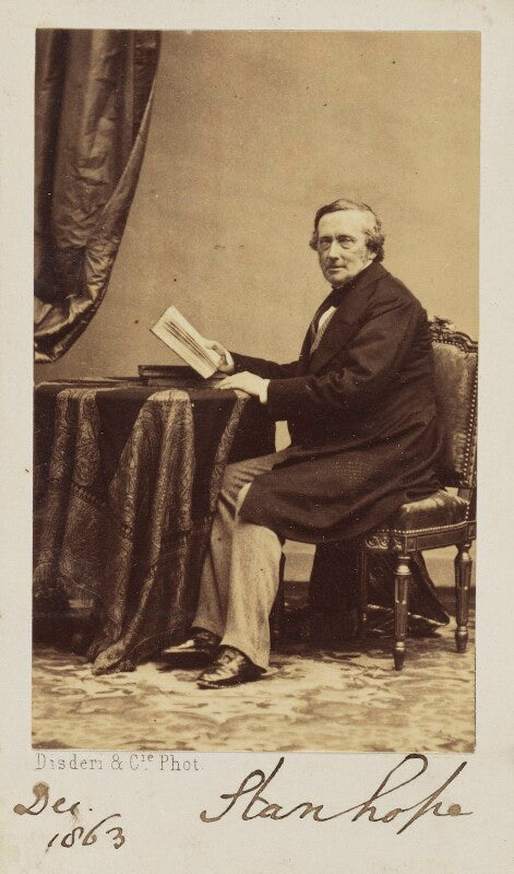 Philip stanhope, 5th earl stanhope npg ax10016