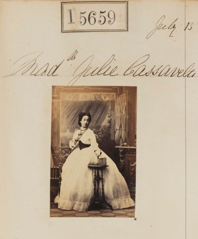 Julia mary sheridan (née cassavetti) npg ax63591