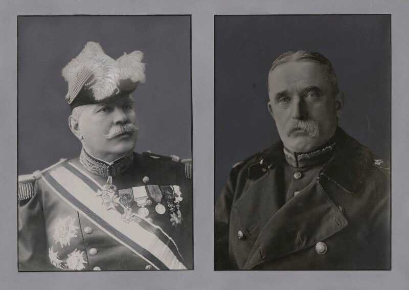 Joseph jacques césaire joffre; john denton pinkstone french, 1st earl of ypres npg x137270