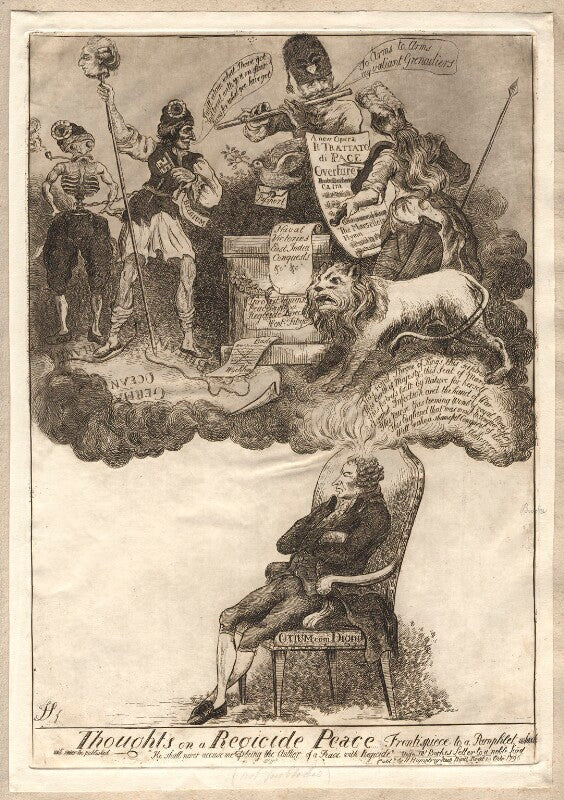 Edmund burke ('thought on a regicide peace') npg d9662