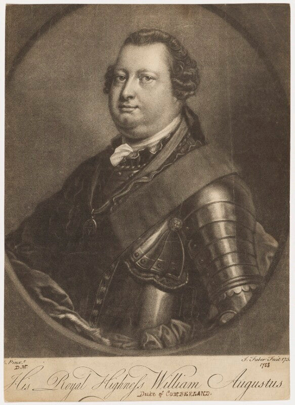 William augustus, duke of cumberland npg d7941