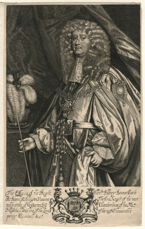Henry bennet, 1st earl of arlington npg d16720