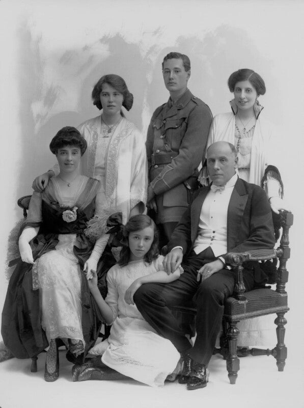 Sir hugh charles clifford with his family npg x32216