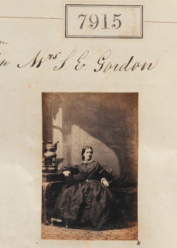 Mrs s.e. gordon npg ax57754