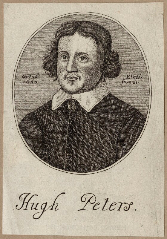 Hugh peter (peters) npg d29765