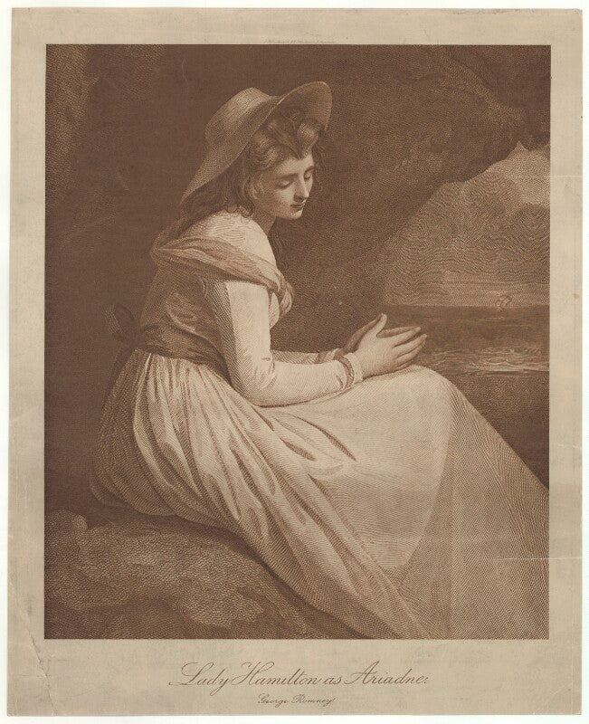 Emma hamilton ('lady hamilton as ariadne') npg d35244