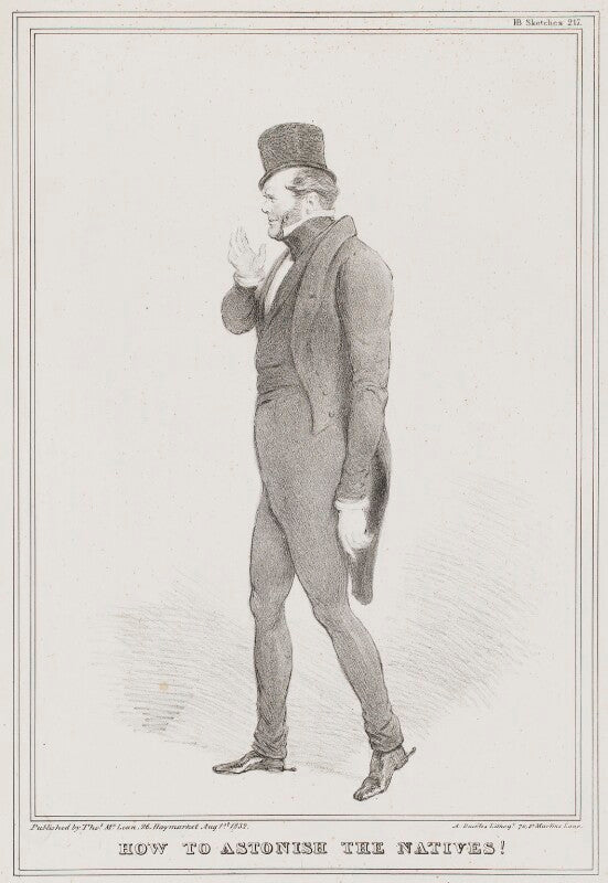 George nugent grenville, baron nugent ('how to astonish the natives!') npg d41152