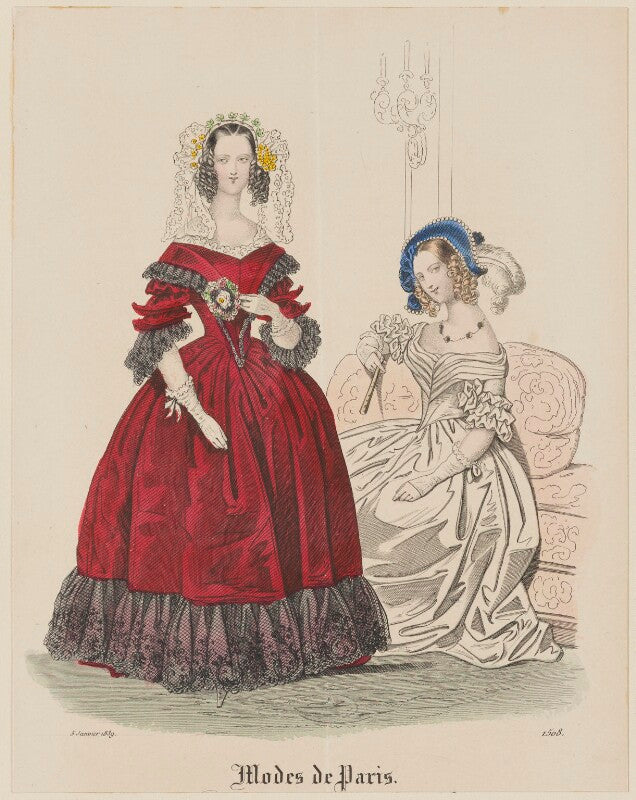 'modes de paris', 5 january 1839 npg d47774