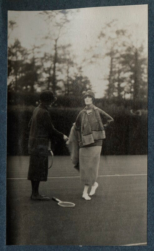 Winifred anna (née dallas yorke), duchess of portland and an unknown woman npg ax142322