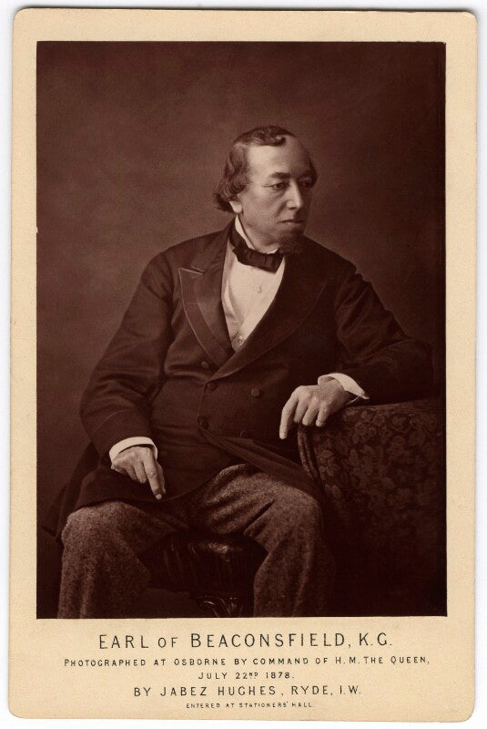 Benjamin disraeli, earl of beaconsfield npg x7740