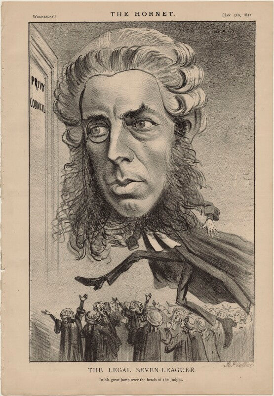 Robert porrett collier, 1st baron monkswell ('the legal seven leaguer') npg d48269