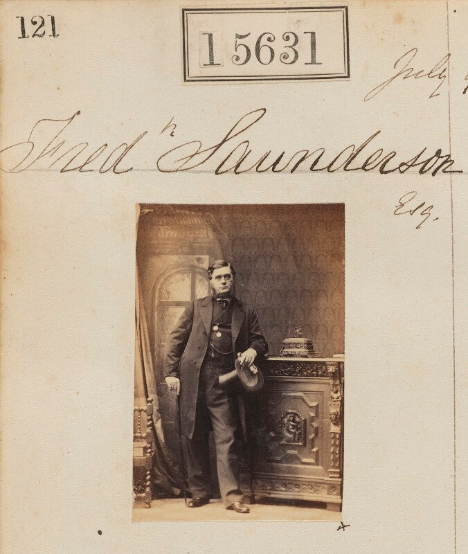 Frederick saunderson npg ax63563