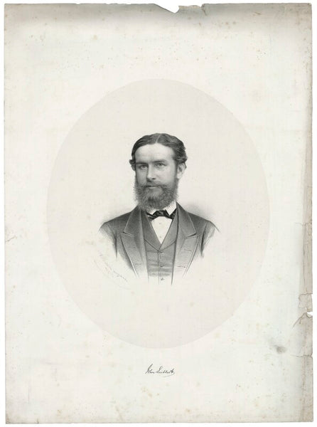 John Lubbock, 1st Baron Avebury Greetings Card National Portrait