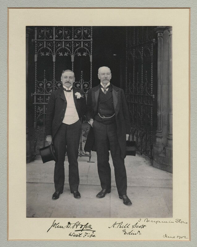 John deans hope; a. bell scott npg x135491