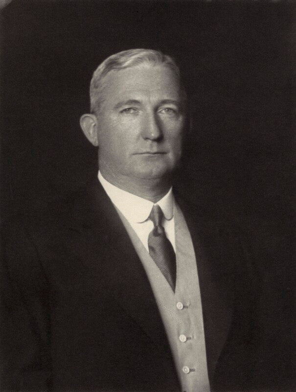 Sir alan cuthbert maxwell burns npg x392