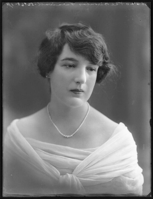 Mary frances katherine dent (née petre), 19th baroness furnivall npg x74945