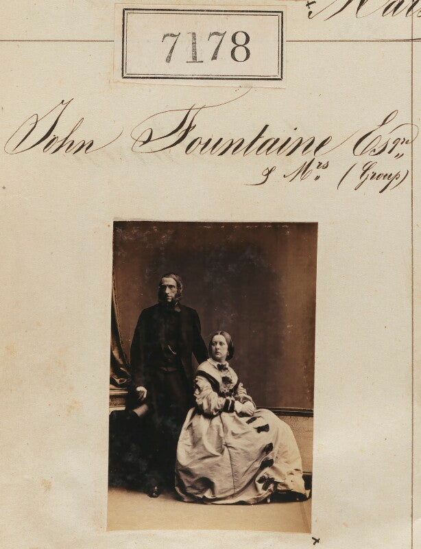 John fountaine and mrs fountaine npg ax57094