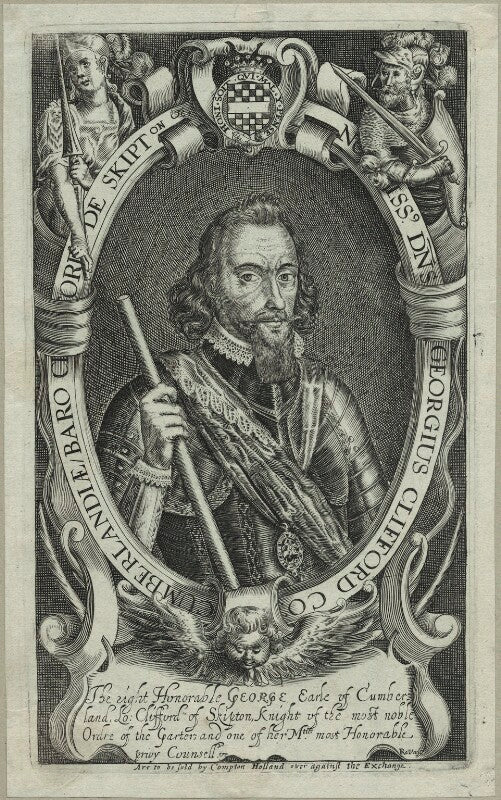 George clifford, 3rd earl of cumberland npg d25164