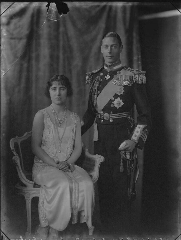 Queen elizabeth, the queen mother; king george vi npg x33717