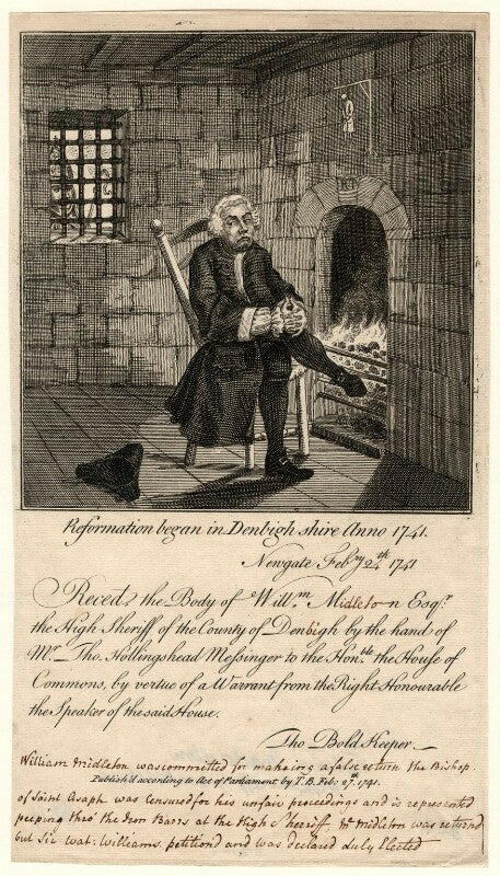 William myddelton; bishop of st asaph npg d16782