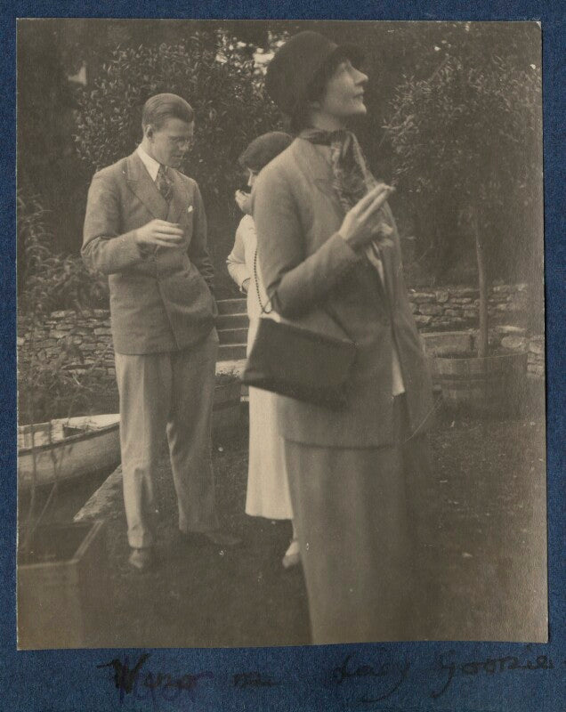 Igor vinogradoff; julian vinogradoff (née morrell); lady gwendeline theresa mary spencer churchill (née bertie) npg ax141964