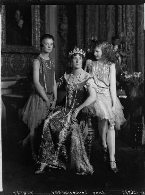 Lady helen maglona walsh (née vane tempest stewart); edith helen (née chaplin), marchioness of londonderry; lady margaret frances anne vane tempest stewart npg x49102