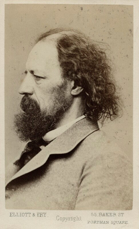 Alfred, lord tennyson npg ax17800