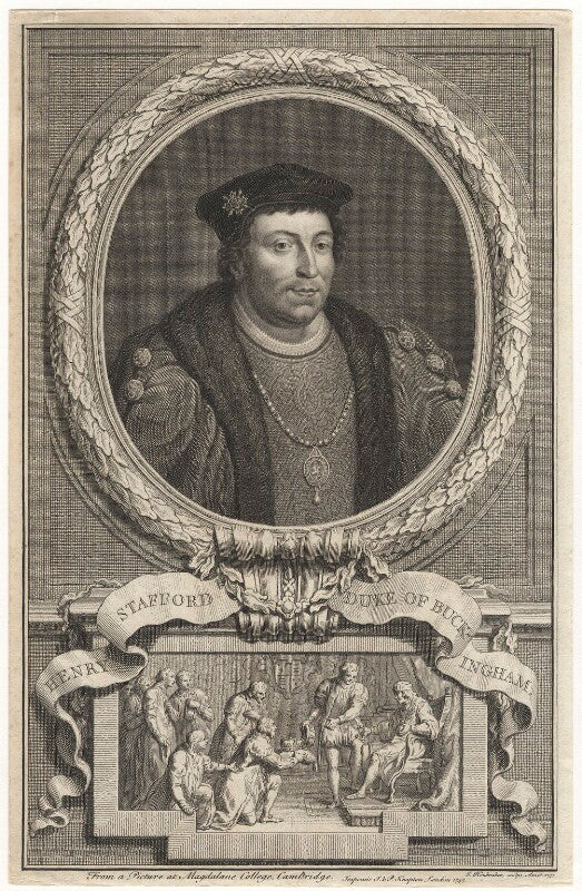 Edward stafford, 3rd duke of buckingham npg d20570