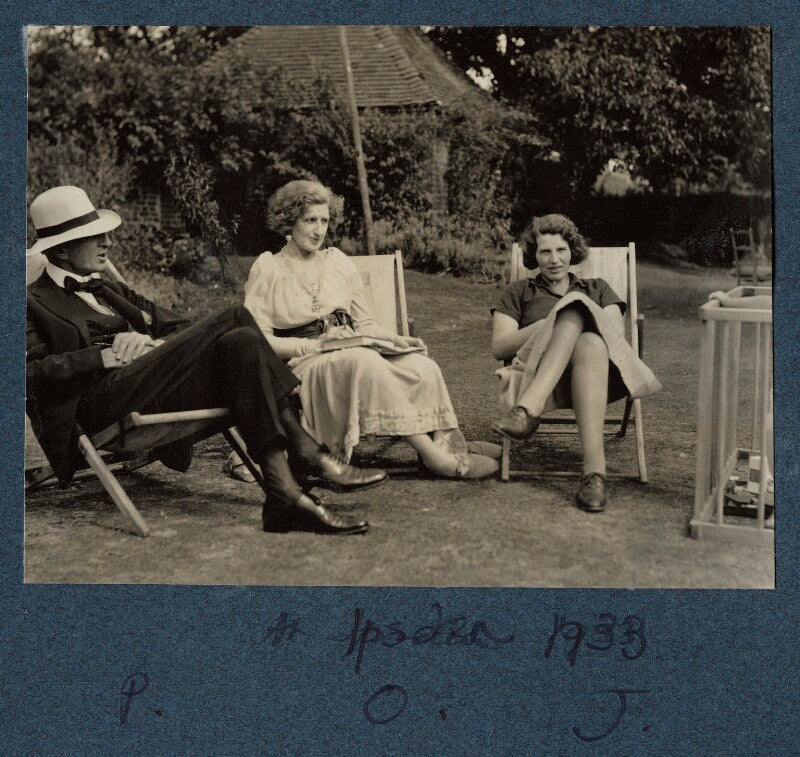 The morrell family (philip edward morrell; lady ottoline morrell; julian vinogradoff (née morrell)) npg ax143594