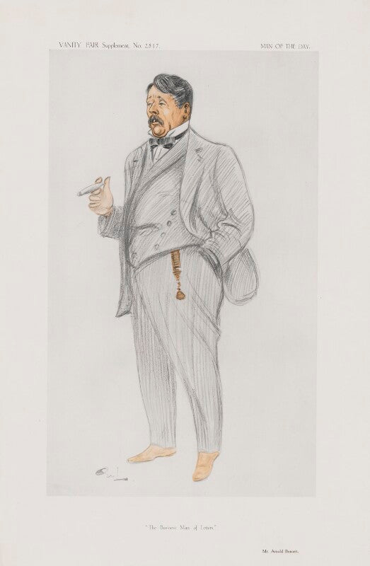 Arnold bennett ('men of the day. no. 2317. "the business man of letters."') npg d45707