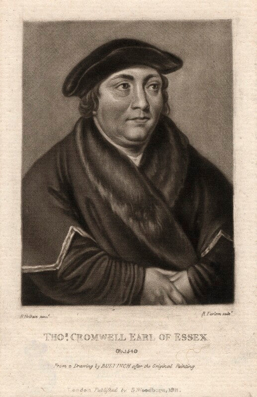 Unknown sitter formerly known as thomas cromwell, earl of essex npg d1870