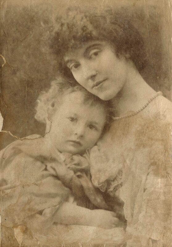 Leopold hamilton myers; eveleen myers (née tennant) npg ax68347