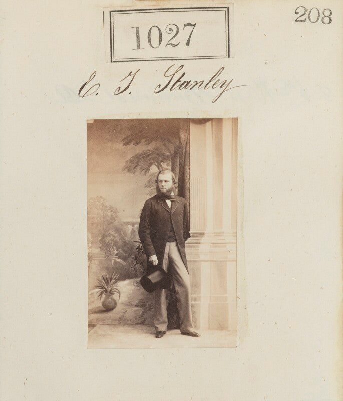 Edward james stanley npg ax50552