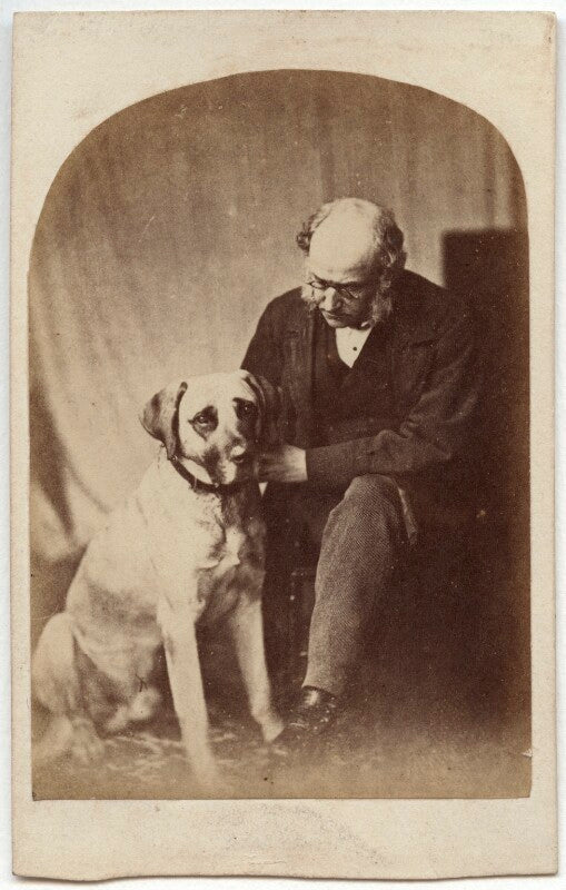 John brown with his dog rab npg x1374